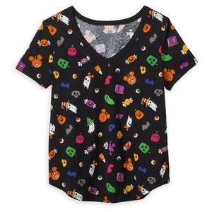 Mickey Mouse JackoLantern Halloween Top for Women
